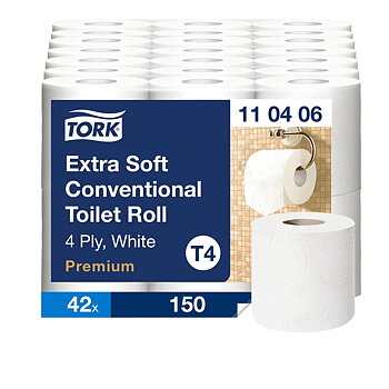 TORK 110406 WC-PAPERI EXTRA SOFT T4 /42