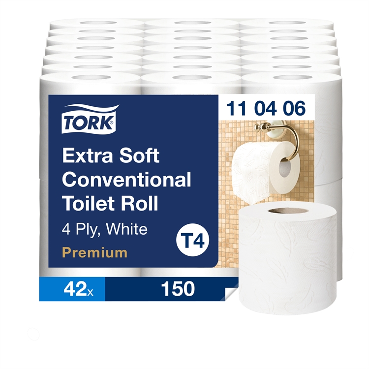 TORK 110406 WC-PAPERI EXTRA SOFT T4 /42 - 2