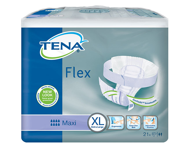 TENA FLEX MAXI VYÖVAIPPA XL - 2
