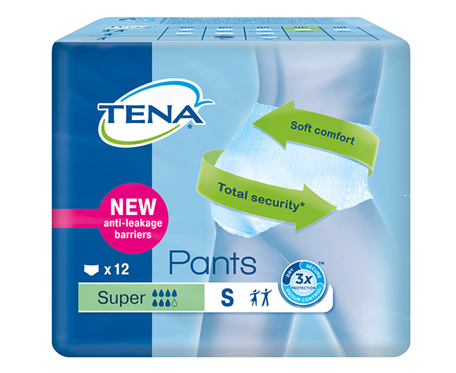 TENA PANTS SUPER INKOHOUSUT S
