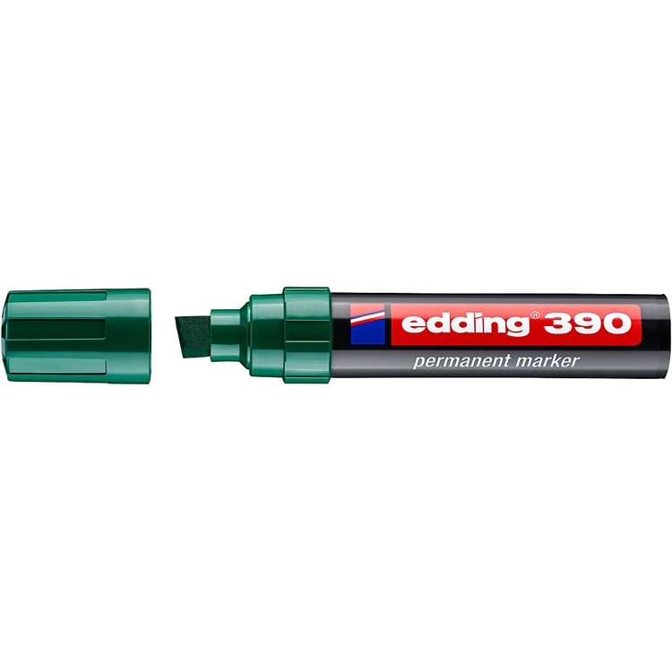 Merkintäkynä edding 390 pysyvä vihreä
