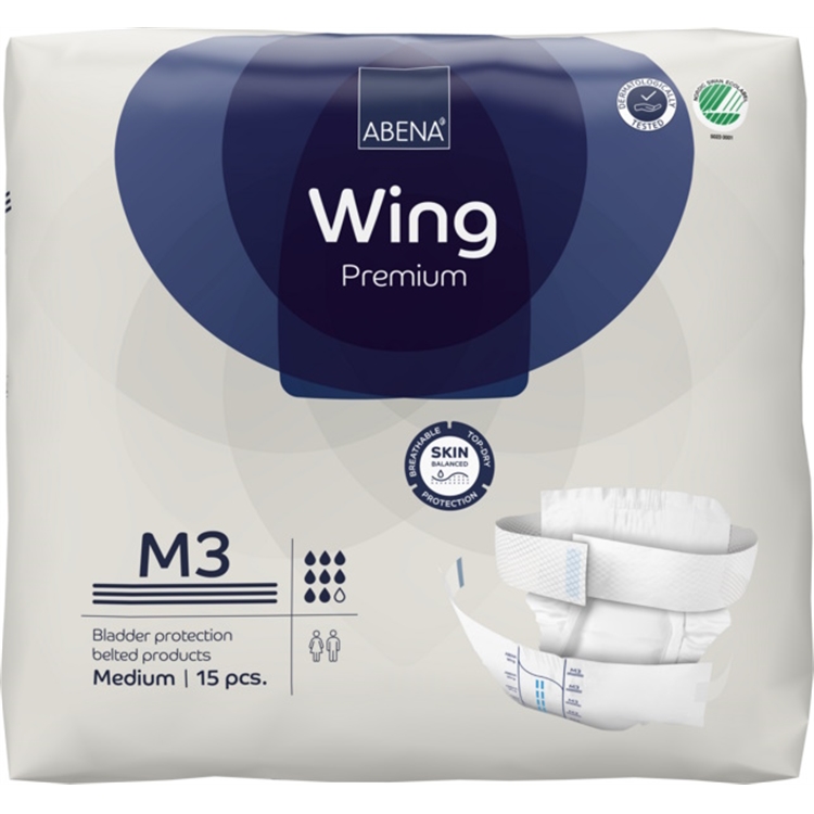 Vyövaippa Abena Wing M3 Premium