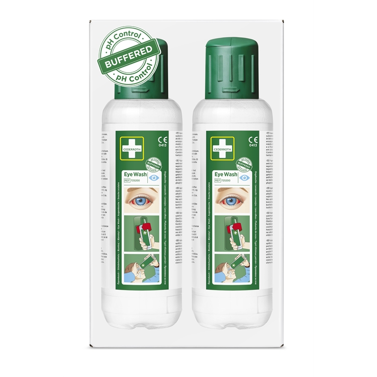 Silmänhuuhtelupullo Cederroth 500ml/2plo - 2