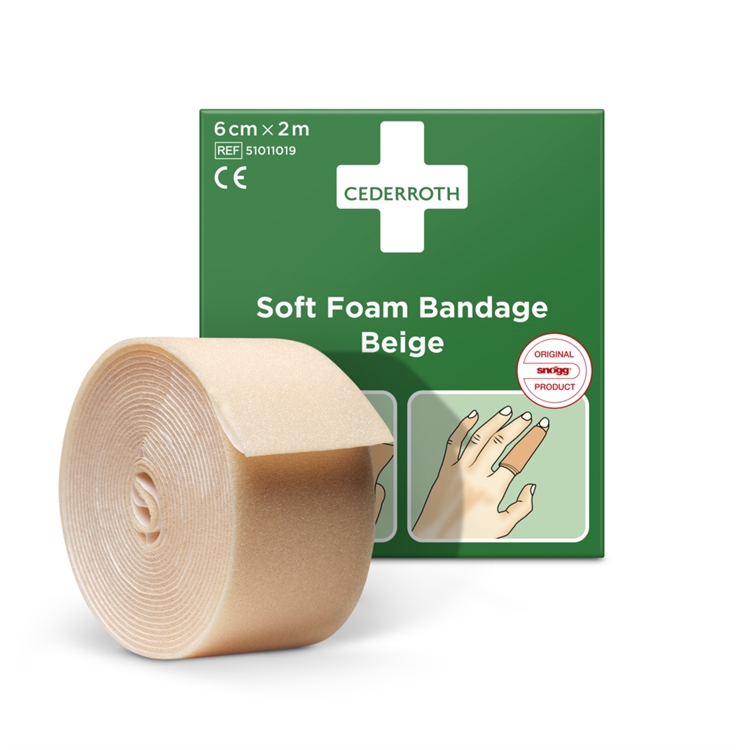 Laastari Cederrothsoft beige 6cmx2m