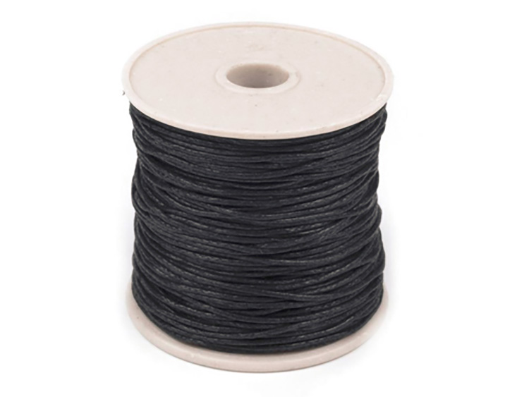 PUUVILLANYÖRI 1,2MMX100M VAHATTU MUSTA (loppuunmyynti)