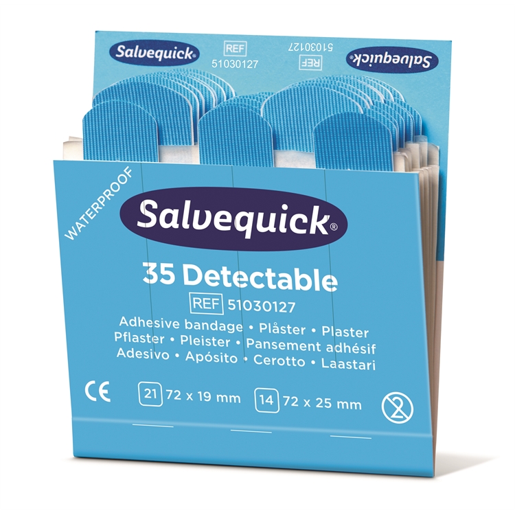 Muovilaastari Salvequick sin 6x35 kpl