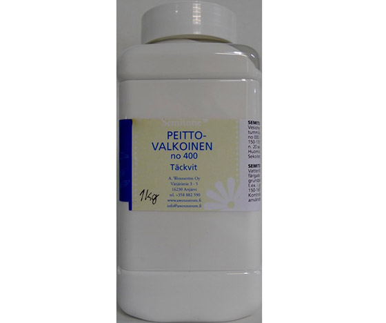 SEMITONE TEKST.VÄRI1L PEITTOVALKOINEN