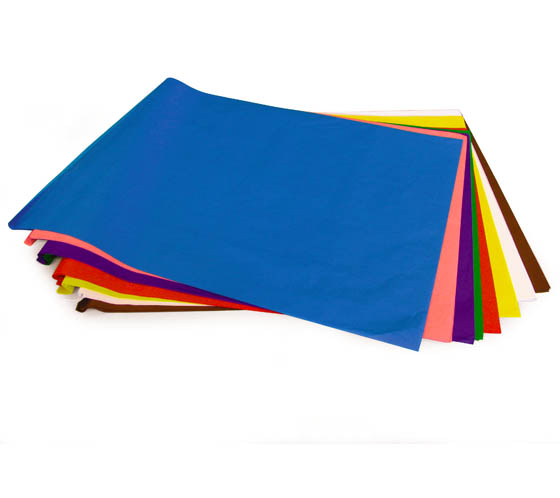 SILKKIPAPERI 50X70CM 20G SININEN /25