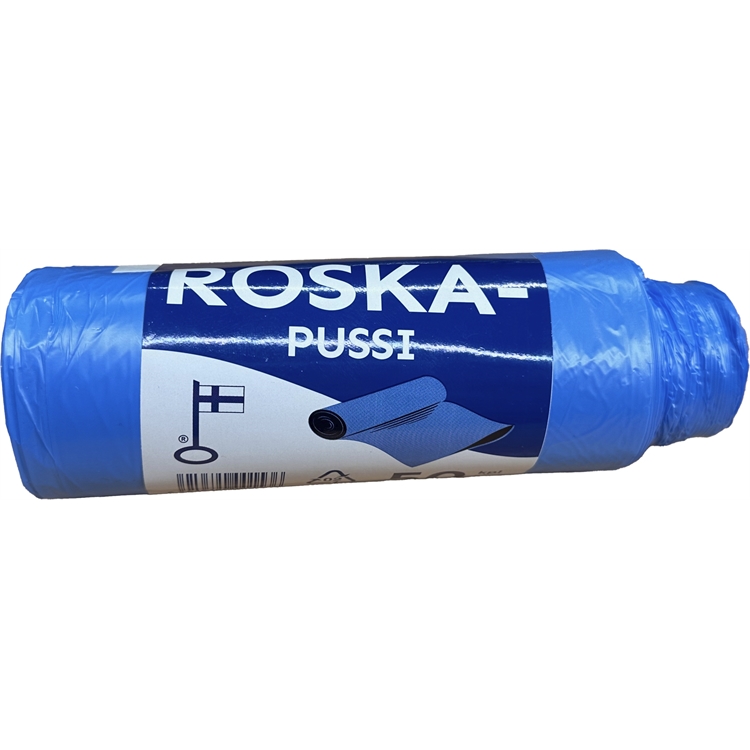 Roskapussi sininen  20L 0,011mm HD/50 - 2