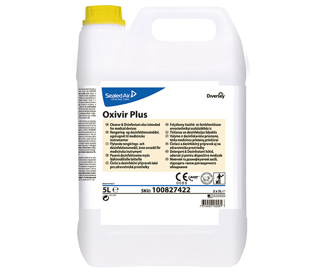 OXIVIR PLUS PUHDISTUS/DESINFEKTIOAINE 5L
