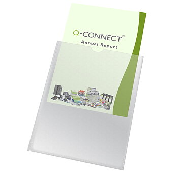 Muovitasku Q-Connect A4 PP150 LS/100