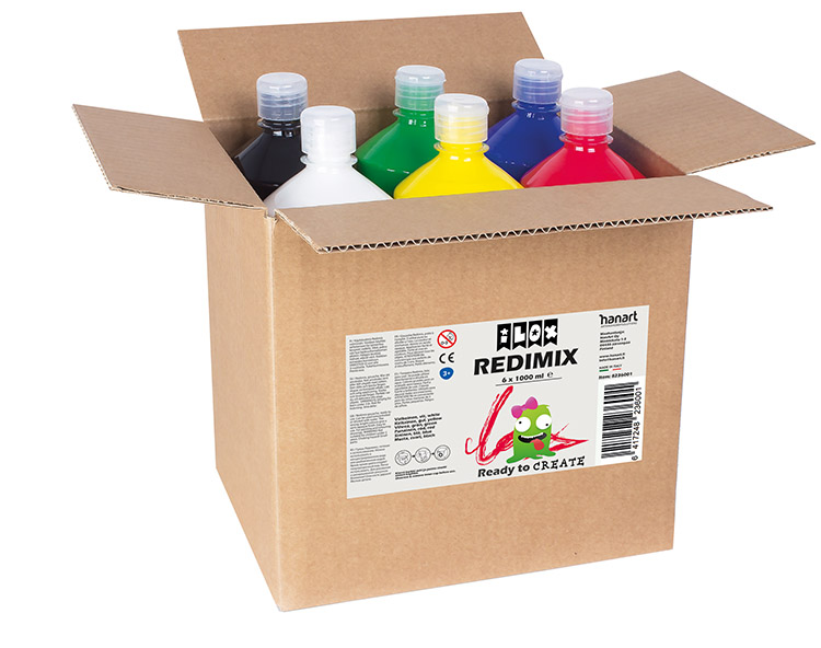 VALMISVÄRI LAJITELMA6 X 1000ML
