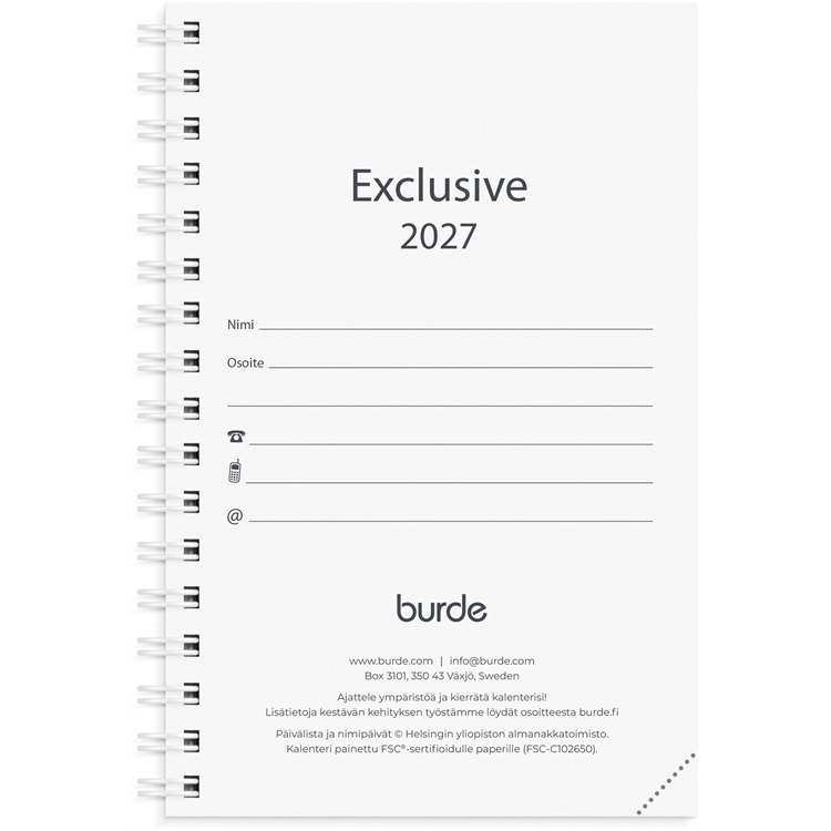 Exclusive vuosipaketti 2027