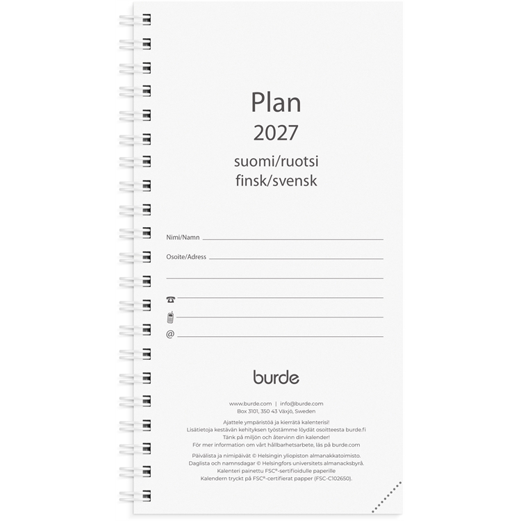 Plan vuosipaketti 2027