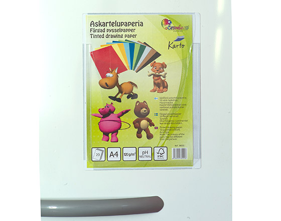 MAGNEETTIPALJETASKU A4 180MIC LÄPÄLLÄ