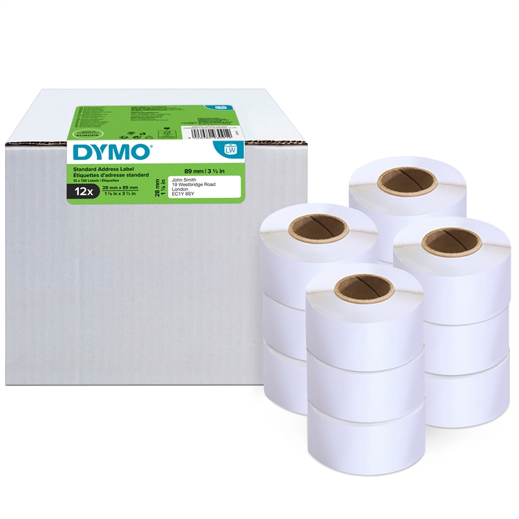 DYMO LW PIENI OSOITETARRA 28X89MM /12