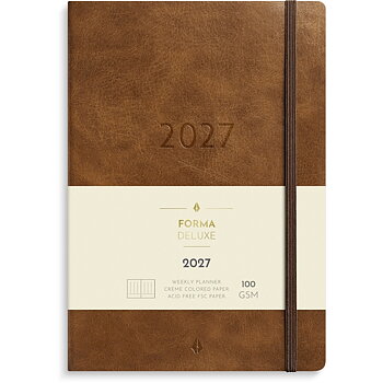 Business Forma Deluxe ruskea 2027