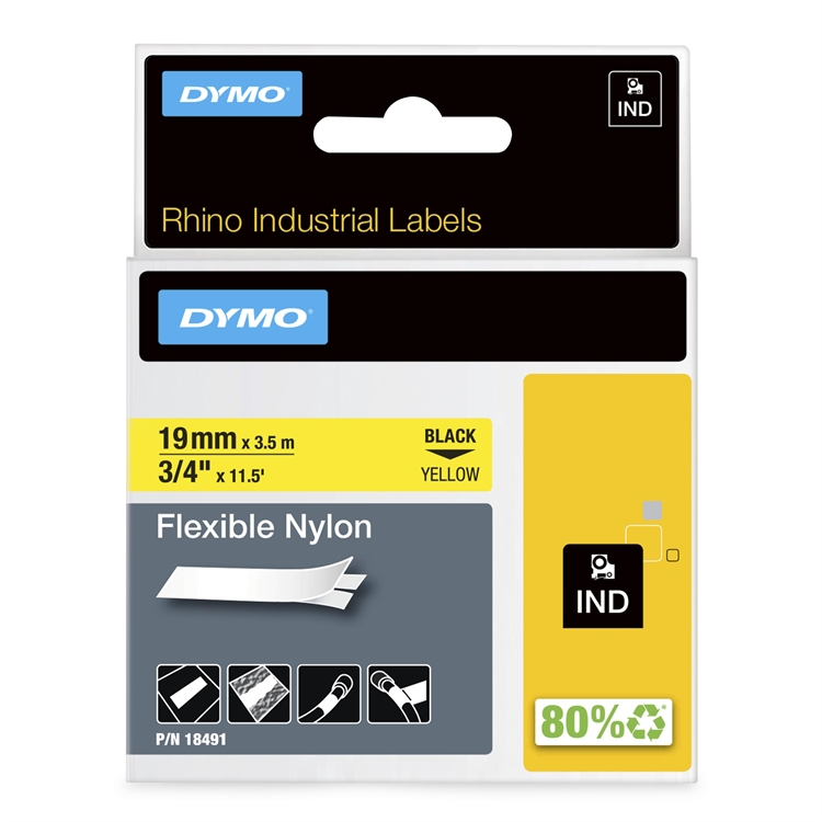 DYMO RP JOUSTAVA NYLONTEIPPI 19MM MU/KE - 2