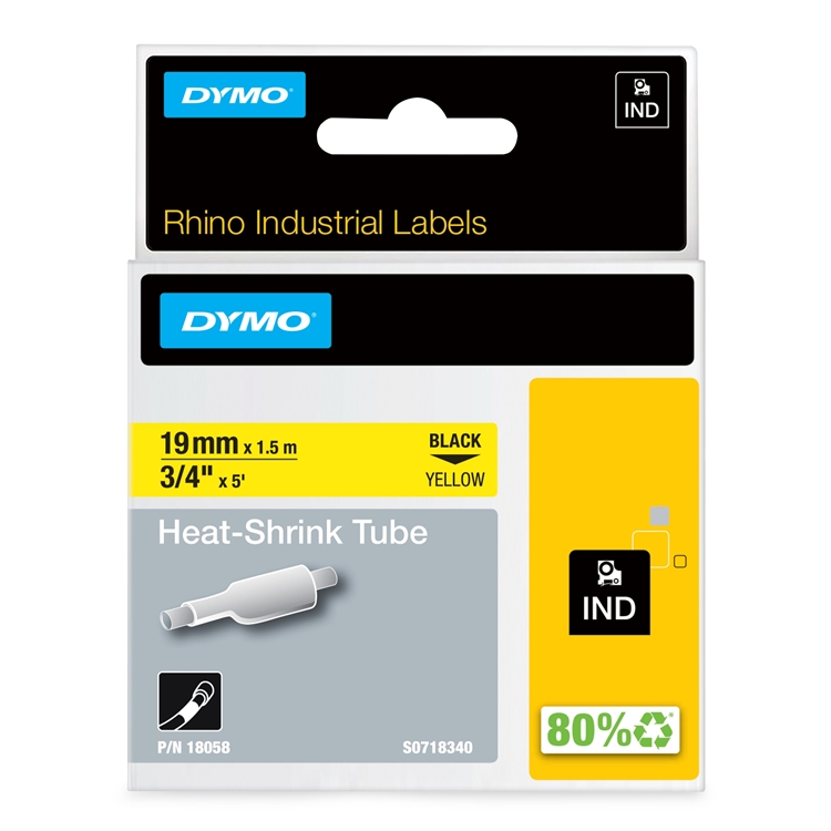 DYMO RP LÄMPÖKUTISTEPUTKI 19MM MU/KE - 2