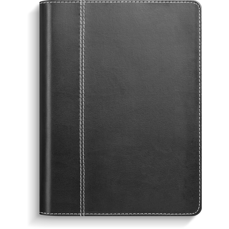 Iso Notes musta keinonahka 2027