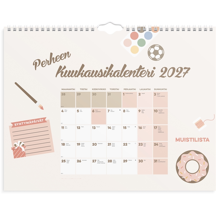 Perheen kuukausi 2027