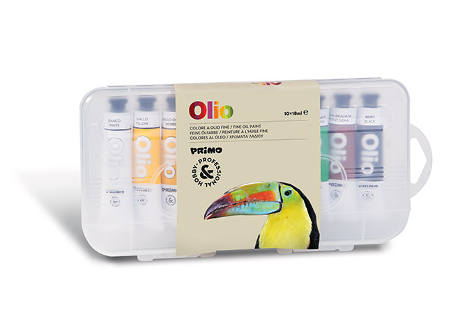 ÖLJYVÄRILAJITELMA 18ML TUUBI /10
