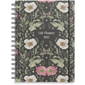Life Planner FloralA6 2027