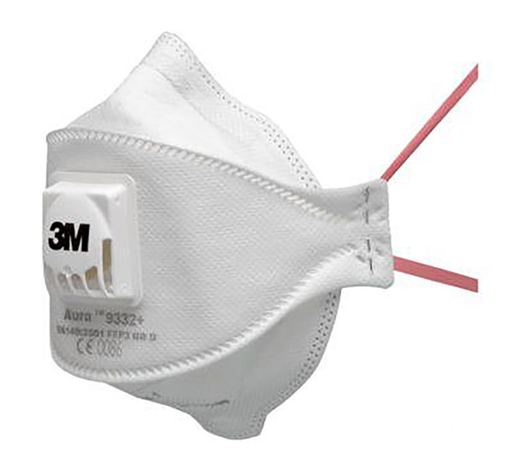 3M 9332+ AURA HENGITYSSUOJAIN FFP3 VENT. - 2