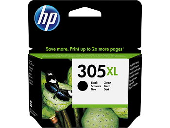 HP 3YM62AE VÄRIPATRUUNA BLACK #305XL 4ML