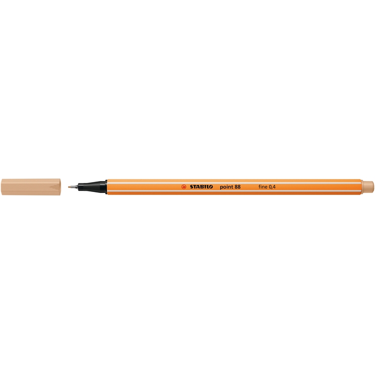 Kuitukärkikynä STABILO point 88 beige