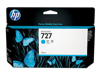 HP B3P19A INK CARTRIDGE #727 CYAN 130ML