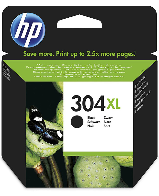 HP N9K08AE BLACK INK 304XL