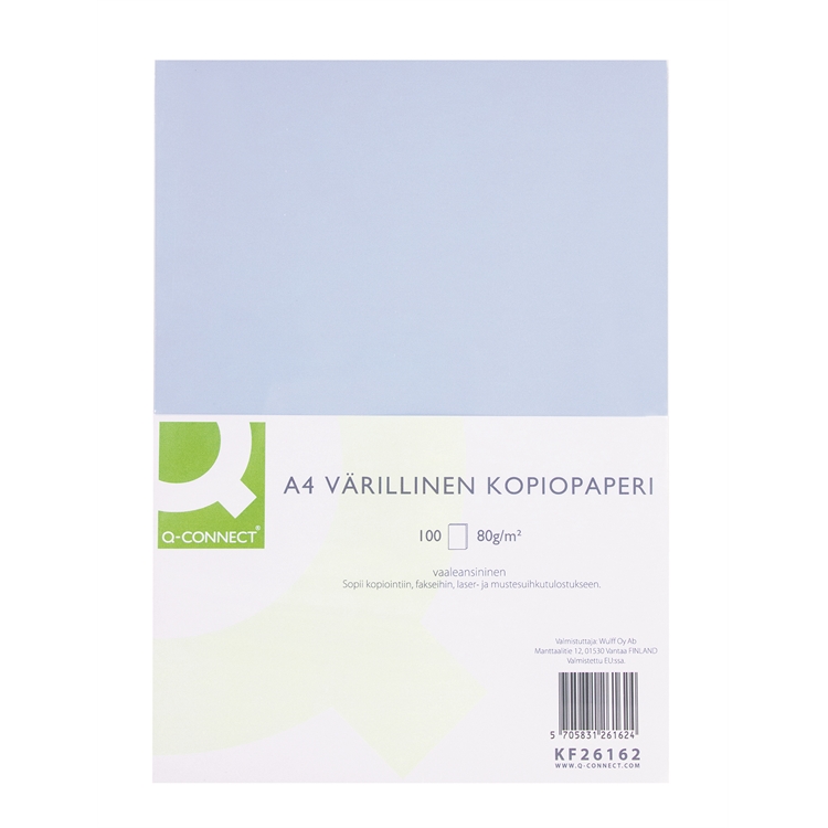 Kopiopap Q-Connect A4 80g vaal.sin./100 - 2