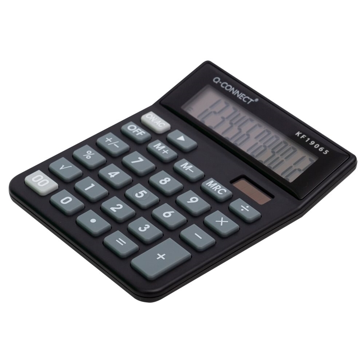 Pöytälaskin Q-Connect 12-numero