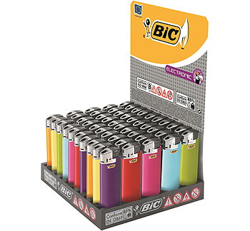 BIC J38 ELECTRONIC KAASUSYTYTIN /50-loppuunmyynti