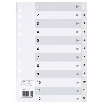 KP NumerohakemistoA4kartonki 12-os.