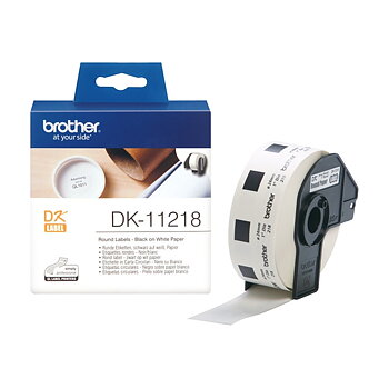 BROTHER DK-11218 PYÖREÄ TARRA 24MM/1000