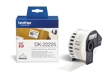 BROTHER DK-22225 TARRA 38MM MUSTA/VALK