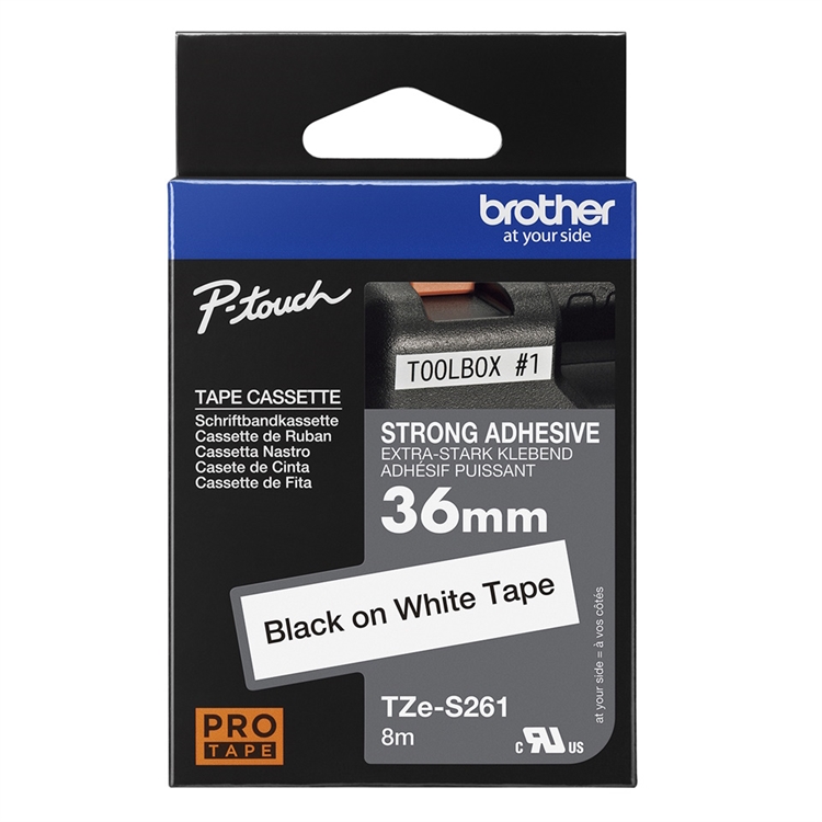 P-TOUCH 36MM TZE-S261 MUSTA/VALK. STRONG - 2