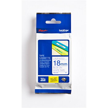 Tarrakasetti Brother TZe243 18mm val/sin