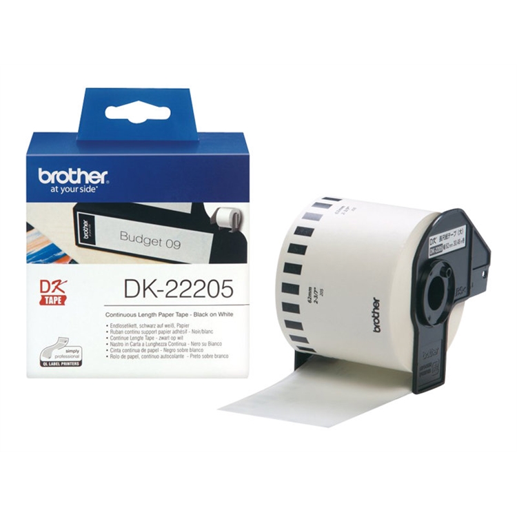 Tarrarulla Brother DK-22205 62mm/30.5m - 2