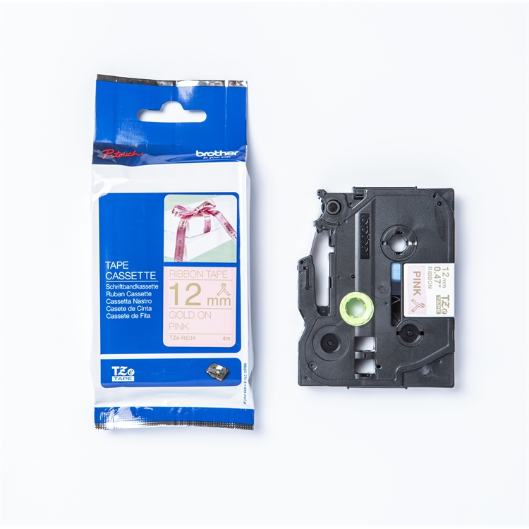 Tekstiilinauha Brother TZe-RE34 12mm sat