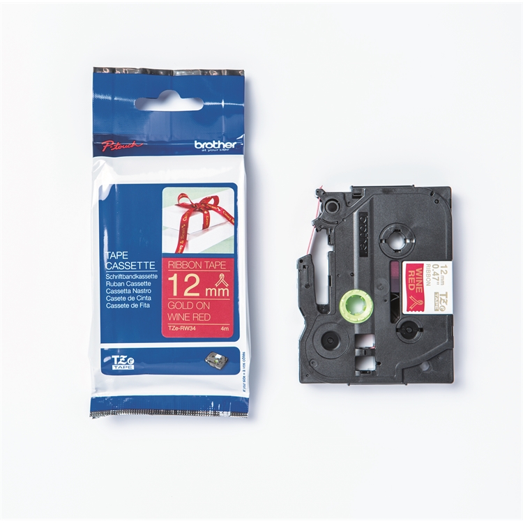Tekstiilinauha Brother TZe-RW34 12mm sat