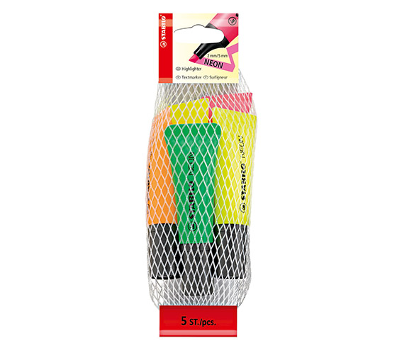 STABILO NEON 72/5-1 KOROSTUSKYNÄSARJA - 2