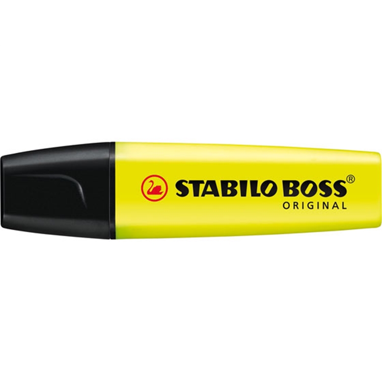 Korostuskynä StabiloBOSS keltainen