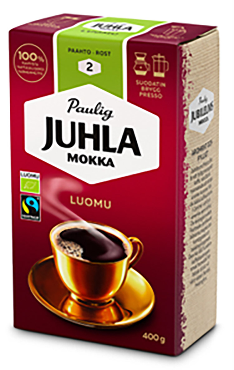 Kahvi Juhla Mokka luomu SJ 400g