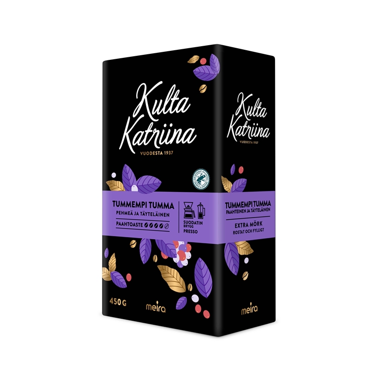 Kahvi Kulta KatriinaTummempiTumma SJ 450