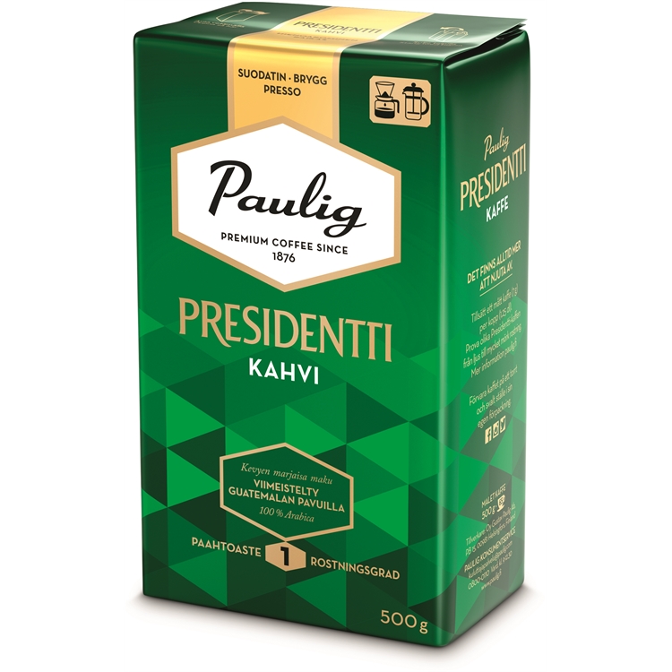 Kahvi Presidentti HJ 500g - 2