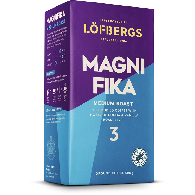 LÖFBERGS MAGNIFIGA KAHVI 500G
