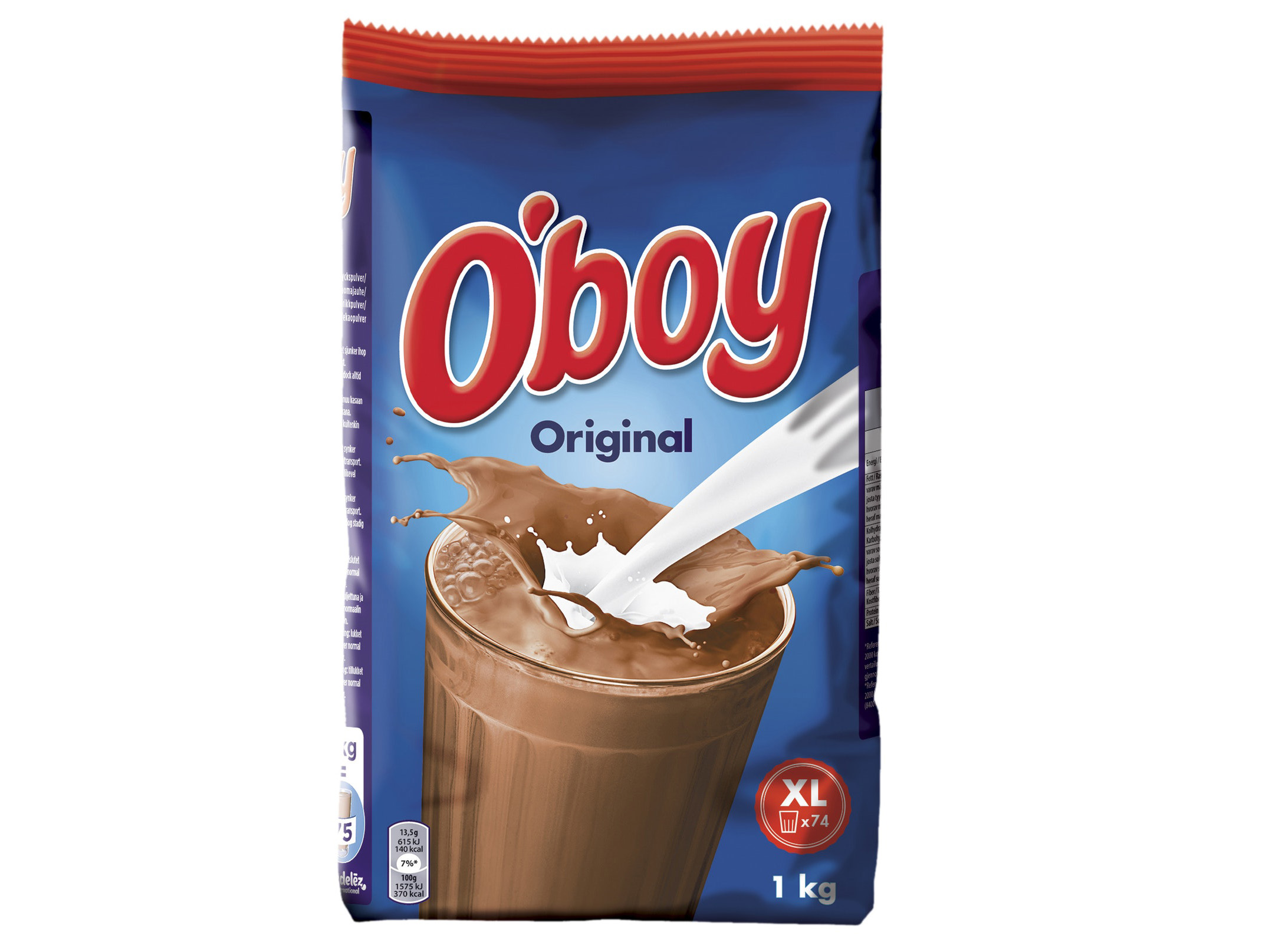 O'BOY COCOAPOWDER REFILL 1KG /10